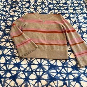 Anthropologie Maeve Stripped Sweater